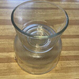 Vtg Sunbeam Mixmaster Mixer Glass Bowl Large Small Unmarked Clean!